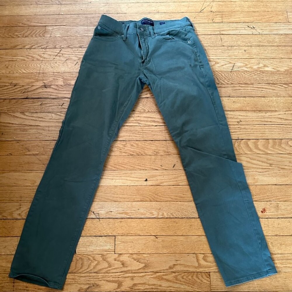 Lucky Brand green khaki slacks